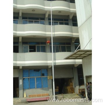 8meter non-locking Pneumatic Mast